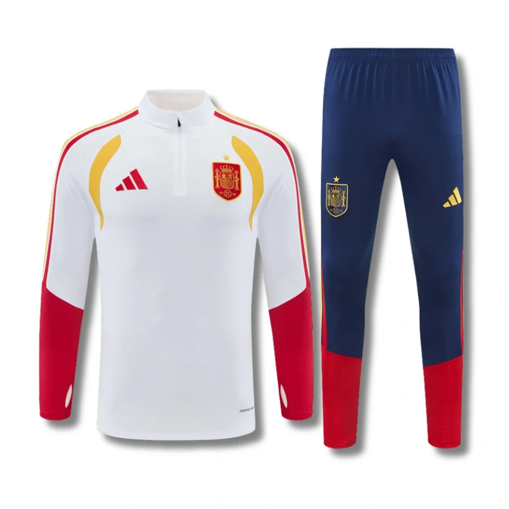 Spain White Tracksuit 26/27