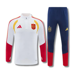 Spain White Tracksuit 26/27 - front view