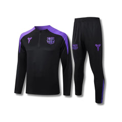 Barcelona x Kobe Black/Purple Tracksuit - front view