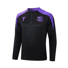 Barcelona x Kobe Black/Purple Tracksuit - back view