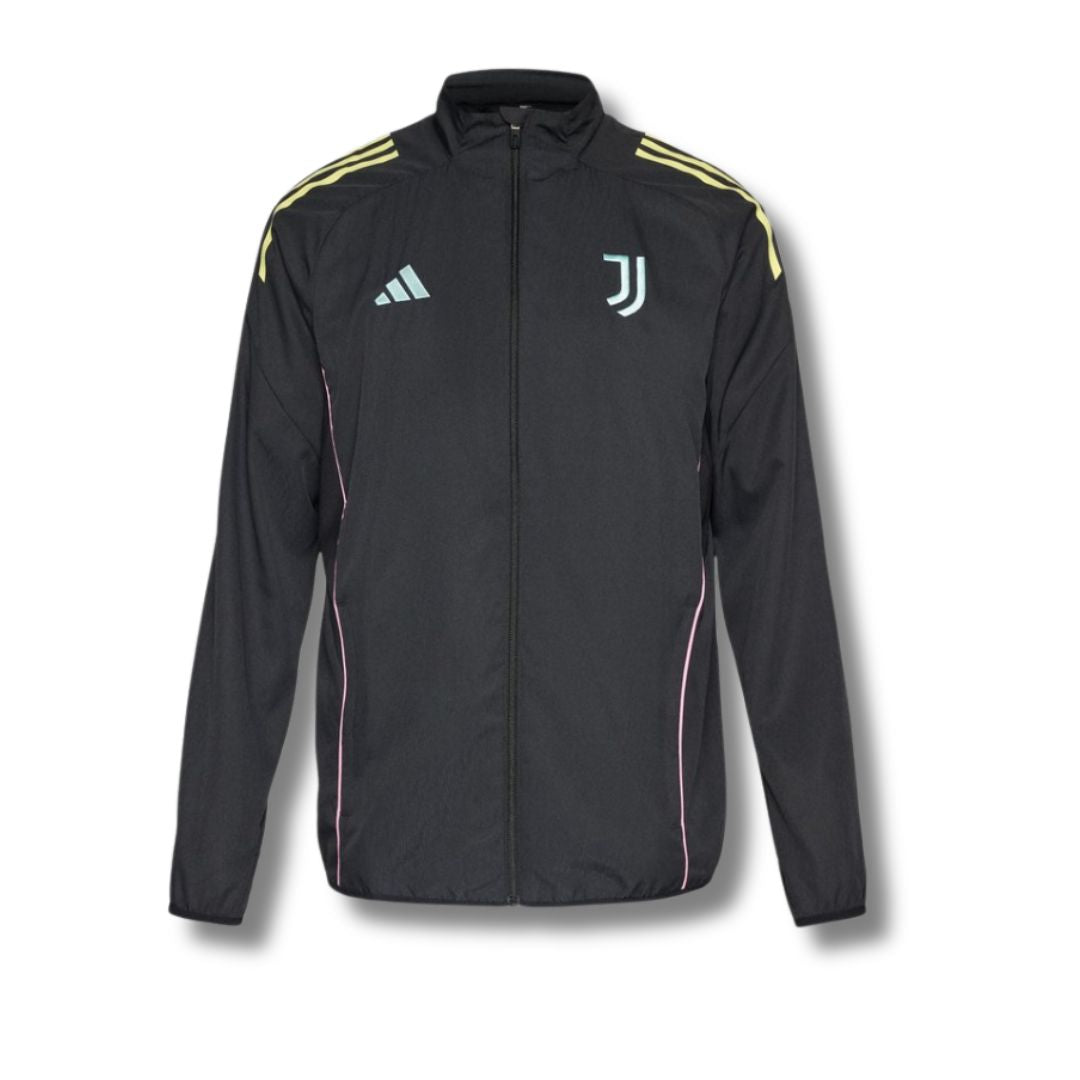 Juventus Black Windbreaker - front view