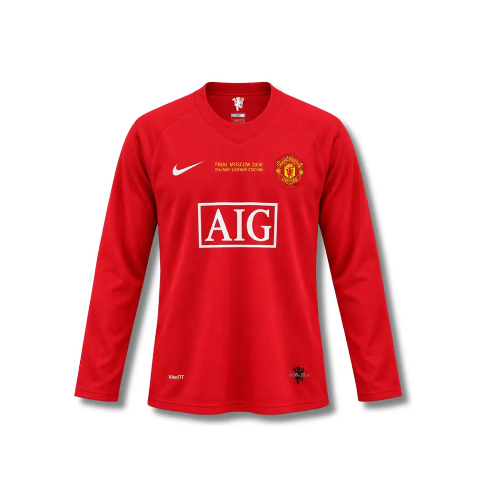 Manchester United 07/08 Long Sleeve - Home