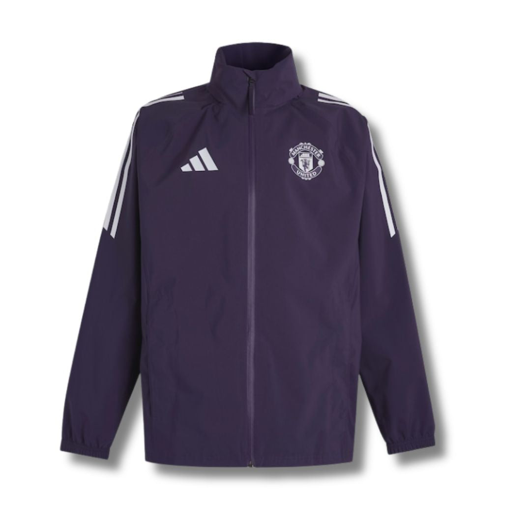 Manchester United Purple Windbreaker - front view