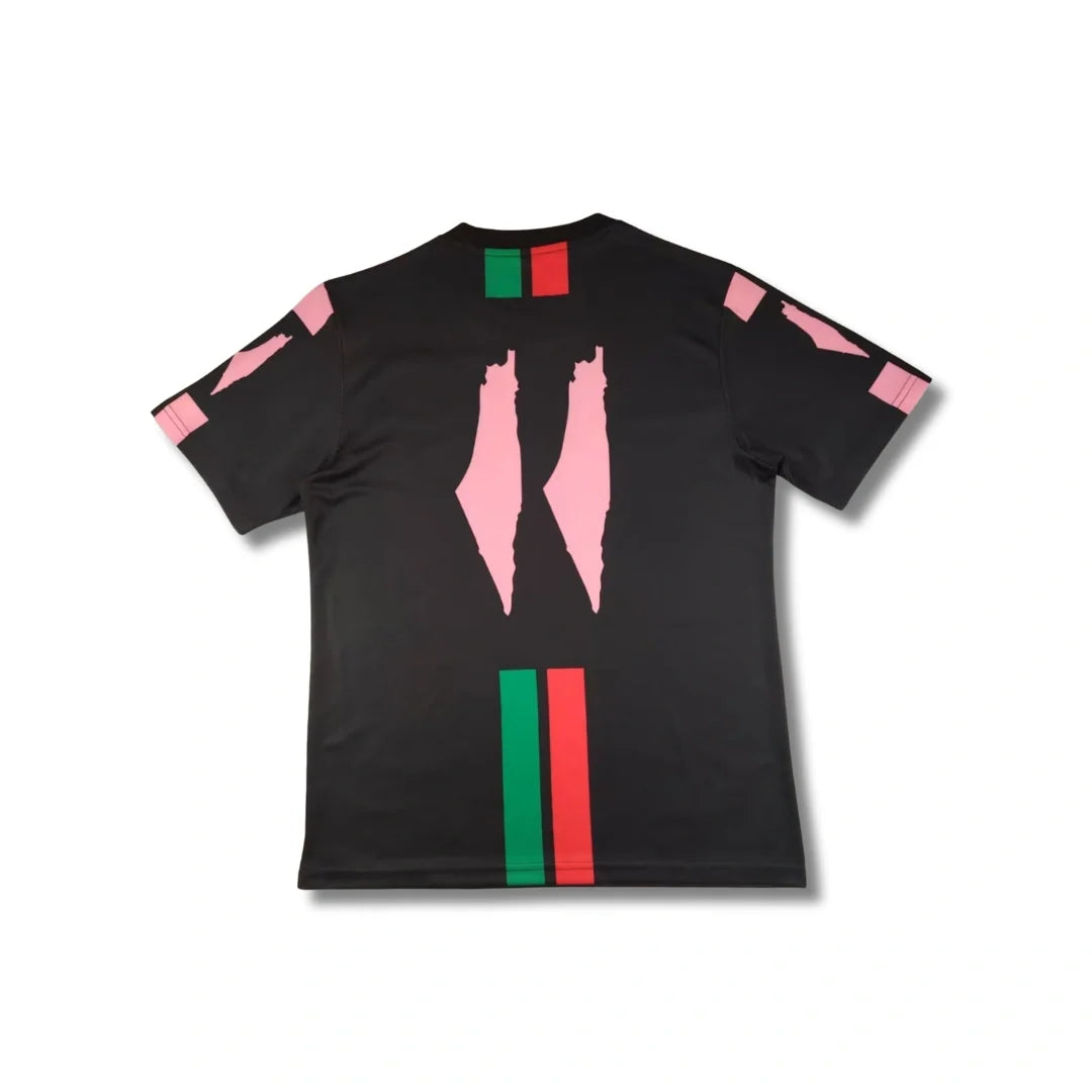 Palestine Black/Pink - Exclusive (Arabic) - back view