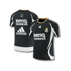 Real Madrid Retro 06/07 Black Training - front view