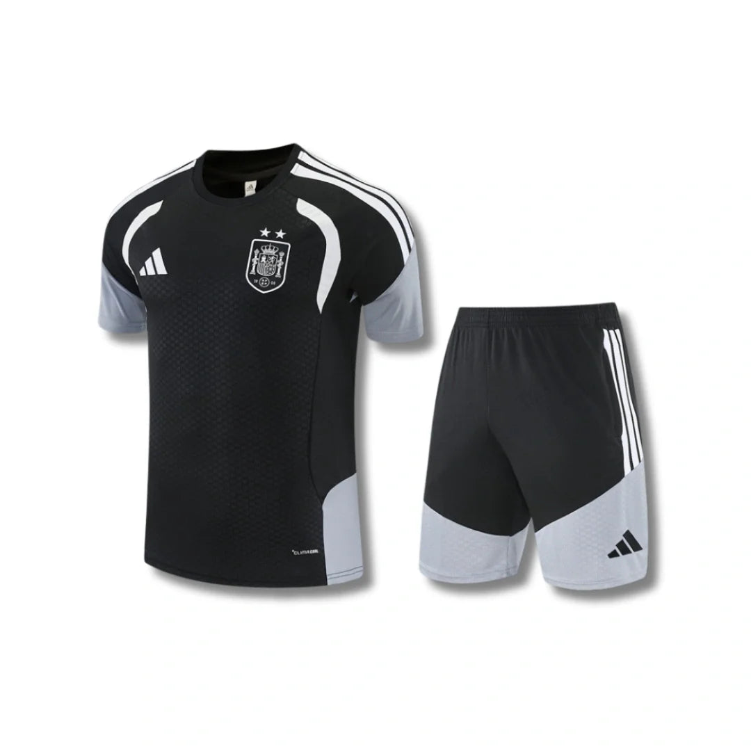 Spain 26/27 Black Training Set - front view