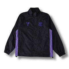 Barcelona x Kobe Black/Purple Windbreaker - front view