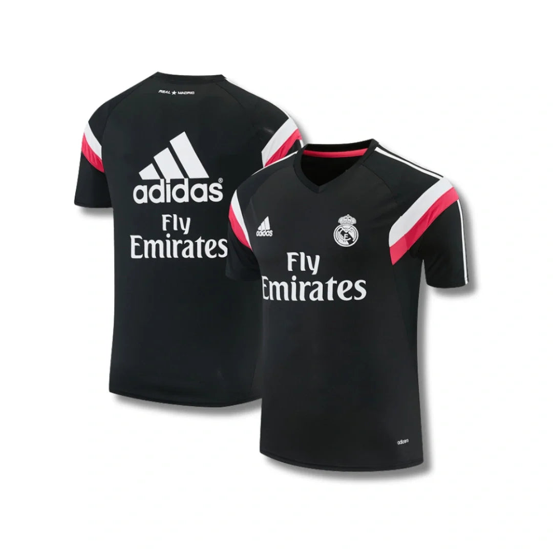 Real Madrid Retro 14/15 Black Training Set - front view