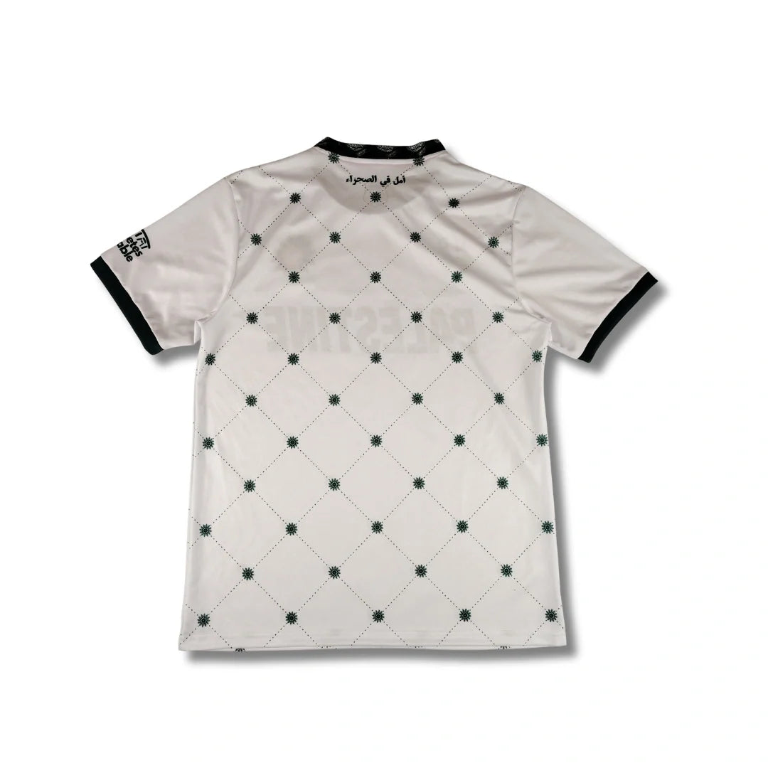 Palestine White Dotted - Exclusive - back view