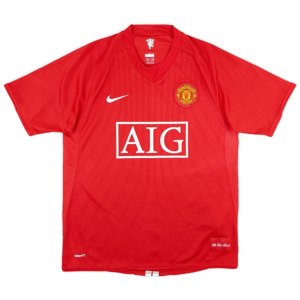 Manchester United 2007/08 - Home - front view