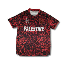 Palestine Red Floral - Exclusive (English) - front view