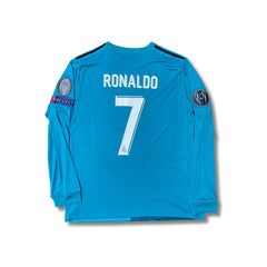 Real Madrid 2017/18 Long Sleeve - Third - back view