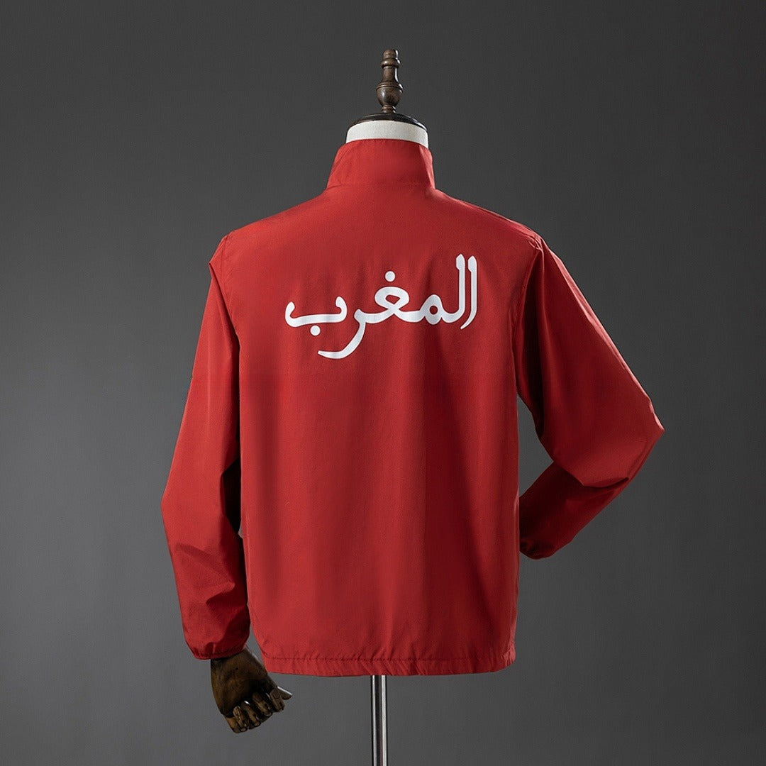 Morocco 2026 Reversible Jacket Windbreaker - back view