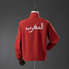 Morocco 2026 Reversible Jacket Windbreaker - back view