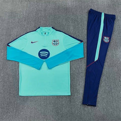 Barcelona Tracksuit Baby Blue - front view