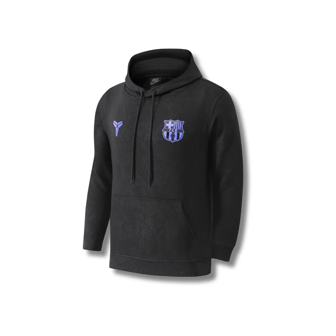Barcelona x Kobe Black/Purple Hoodie - front view
