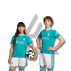 Liverpool Third 2025 - Kids - back view